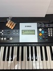 Yamaha Psr-e343 61-key Portable Digital Keyboard Piano Tested Works   Adapter  