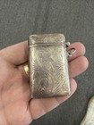 Sterling Match Safe