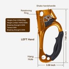 Resqt Hand Ascender Rock Climbing Tree Arborist Rappelling Gear Equipment Rope