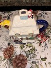 Noritake Twas The Night Before Christmas Figural House Teapot 