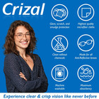 Crizal Microfiber Cleaning Cloth For Glasses  4 Pack  3 Standard  1 Large Cloth 