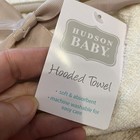 Hudson Baby Infant Cotton Animal Face Hooded Towel  Modern Giraffe  One Size