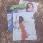 Vintage Magazine Paper Clipping Photographs Model Photos Fashion Clothing 8x12