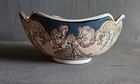Toyo Asian Jewerly Dish Pastel Floral Design Unique Scalloped Rim  Hand Painted