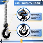 Mini Chain Hoist 1 4 Ton 550lbs Capacity 10ft Lift Small Come Along Alloy Steel