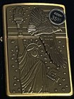 Zippo 2002 Barrett Smythe Statue Of Liberty Brass Lighter Sealed In Box K545