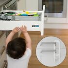 Cabinet Locks For Babies  8pcs  Adjustable  U-shaped Child Proof Cabinet Latches