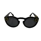 Snapchat Spectacles Black Original Model Hd Camera Sunglasses Case   Charger