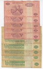 Angola  5000  10 Kwanzas   lot Of 10  Banco Nacional De Angola Banknotes 