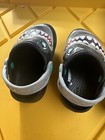 Croc Fun Lab Light Up Kids Clog With Straps  Shark Graphic  Sz 6 Children