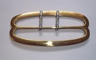Brass Belt Buckle  Cartridgebuckle  Buckle Cb 3 1 2   18th Century Reproduction
