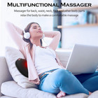 Back Massager  Heat shiatsu  Pillow For Back neck foot  Pain Relief  Relaxation