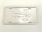    the Heartbeat Of America Chevrolet    Novelty License Plate  Chrome Background 