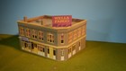Ho Scale  Wells Fargo Bank Building With Pack   Ship    Weathered   Detailed 