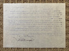 Graf Zeppelin Captain Hans Von Schiller Autographed Typed Letter  Oct  2  1974
