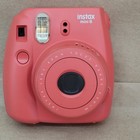 Fujifilm Instax Mini 8 Raspberry Red Instant Film Camera Tested   Working 