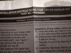New Genuine Oem Whirlpool Dryer Repair Kit 4392067