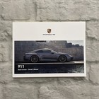 2020 Porsche 911 Carrera  992  Coupe Convertible  carrera S 4 4s  Owners Manual