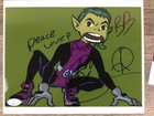  ssg  Greg Cipes  beast Boy  -  teen Titans  Signed 10x8 Color Photo - Jsa Coa