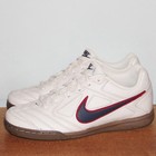 Nike Gato Indoor Soccer Shoes Mens 7 Womens 8 5 Ivory Blue Red Ih4380-110 New