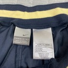 Nike Track Pants Youth Xl Navy Yellow Stripe Athletic Warm Up Polyester