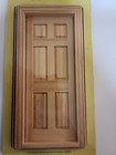 2002 Houseworks Wood 6 Panel Interior Doo Dollhouse Miniature  6007 1 12th Scale