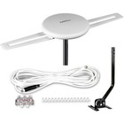 Hdtv Outdoor Indoor Antenna 360   Omnidirectional Amplified 150 Mile Attic Roof