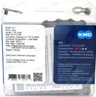 Kmc X11 11-speed 118l Bike Chain Gray Stretch-proof Fits Campy Sram Shimano