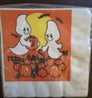 Lot 22 Vintage Halloween Paper Napkins Opened Packages Witch Ghost Retro Cute