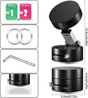 360 Vacuum Strong Magnetic Phone Holder Suction Cup Car Stand Foldable Car Mount