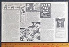 Flyer Rather Ripped Records September 1979 Newsletter Berkeley Punk Rock