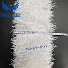 8-10cm  2yards  10 Layers Of Ostrich Feather Boa  Clothing carnival crafts