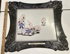 Pabst Blue Ribbon Collectible  pink Elephants  Sign Eugene Duane Bar  Mancave 