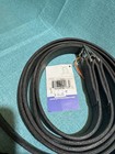  new  With Tags 640 Perris 1 x60  Black Premium English Stirrup Leathers