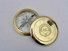 London Pocket 1885 Compass Vintage Brass Nautical Compass 3 