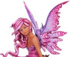 Amy Brown Collection Magenta Faery Fairy Figurine Statue Polyresin Fantasy