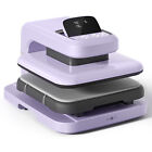 Auto Heat Press Machine 2 T Shirt Printing 15x15 In W  Vinyl Roll Bundle Htvront