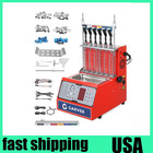 Fuel Injector Cleaner Tester 6-cylinder Ultrasonic Gdi piezo motorcycle Injector