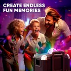Masingo Karaoke Machine For Adults And Kids With 2 Bluetooth Wireless Microph   