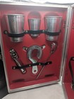 Vintage Mid Century Modern Travel Traveling Portable Bartender Set Kit Bar Case