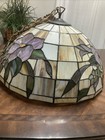 Vintage Tiffany Style Stained Glass Lamp Shade - Large 20  -local Pick Up Only