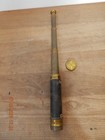Vintage 1800   s Victorian 3 Draw Telescope Spyglass Brass Leather Telescoping