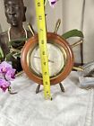 Vintage Stormoguide Rare Barometer Taylor Instrumentco Antique Ship Wheel Beauty