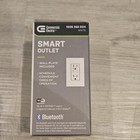Commercial Electric Smart Outlet White Duplex 2-outlet Wi-fi bt Alexa google