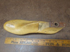 Antique Krentler Bros Wood Shoe Form Mold 525 6b 1929 Milwaukee Wisconsin Foot