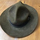Boy Scoutmaster    smokey The Bear    Felt Hat Size 6-3 4 Circa 1960   s