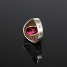Soviet Gilded Silver Ring With Ruby 875 Ussr
