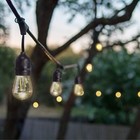Sterno Home Waterproof Outdoor Led String Lights For Patio  Black  48 Feet