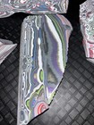 Fordite  - 4 Piece Group-  Fordite Frenzy    Detroit Agate - Presanded Fordite