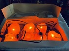 Vtg 7 Piece Blinky Products Pumpkin Party Lights Set  903 In Box Made Usa Works